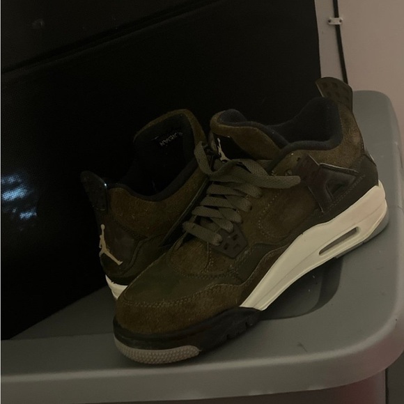 Jordan Green Sneakers Lifestyle Suede